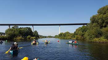 Kanutour Ruhrtal